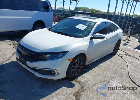 2019 Honda Civic Ex z USA, uszkodzony, nr VIN 19XFC1F37KE200733